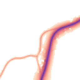 Daytime road noise heatmap for TN12 6SE