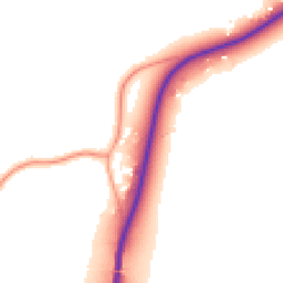 Daytime road noise heatmap for TN12 6SF