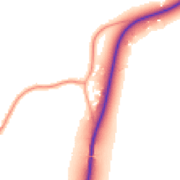 Daytime road noise heatmap for TN12 6SG