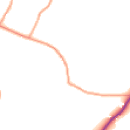 Daytime road noise heatmap for TN12 6ST