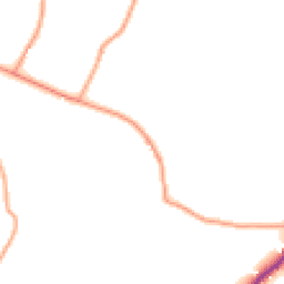Daytime road noise heatmap for TN12 6SU