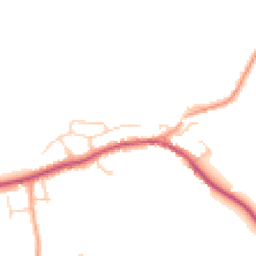 Daytime road noise heatmap for TN12 6TB
