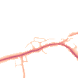 Daytime road noise heatmap for TN12 6TD