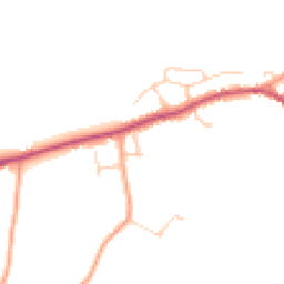 Daytime road noise heatmap for TN12 6TP