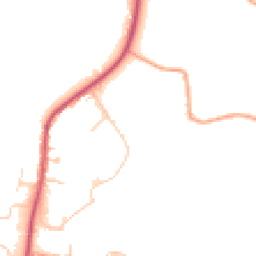 Daytime road noise heatmap for TN12 6UF