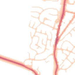 Daytime road noise heatmap for TN12 6UP