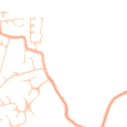 Daytime road noise heatmap for TN12 6XX