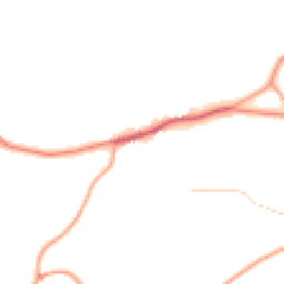 Daytime road noise heatmap for TN12 7BF