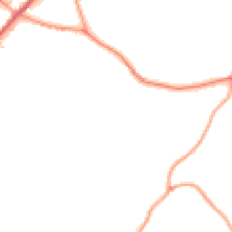 Daytime road noise heatmap for TN12 7DT