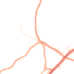 Daytime road noise heatmap for TN12 7EG
