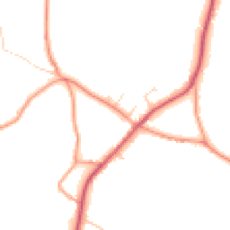 Daytime road noise heatmap for TN12 7JJ
