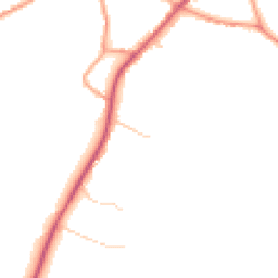 Daytime road noise heatmap for TN12 7LB