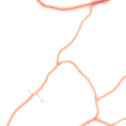 Daytime road noise heatmap for TN12 7NB