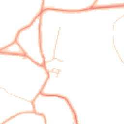 Daytime road noise heatmap for TN12 7NG