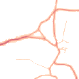 Daytime road noise heatmap for TN12 7NU