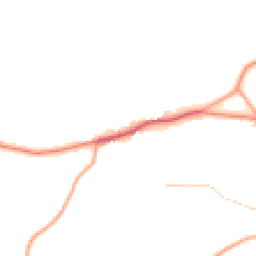 Daytime road noise heatmap for TN12 7PA