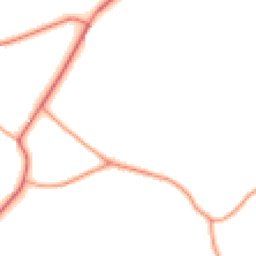 Daytime road noise heatmap for TN12 9AN