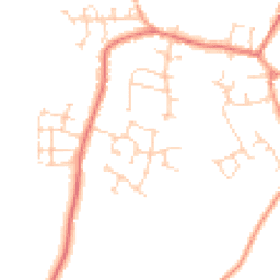 Daytime road noise heatmap for TN12 9FN