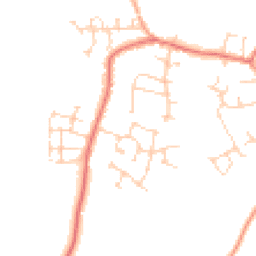 Daytime road noise heatmap for TN12 9FQ