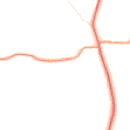 Daytime road noise heatmap for TN12 9NS