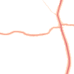 Daytime road noise heatmap for TN12 9NT
