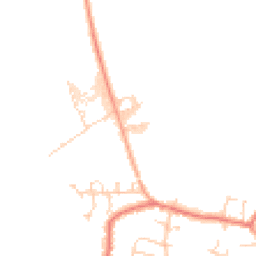 Daytime road noise heatmap for TN12 9QS