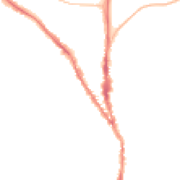Night-time road noise heatmap for TN13 1AS