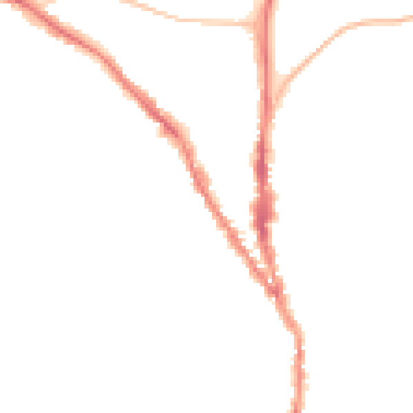 Night-time road noise heatmap for TN13 1AU