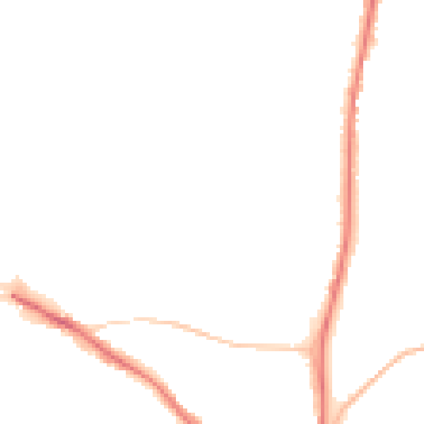 Night-time road noise heatmap for TN13 3BA