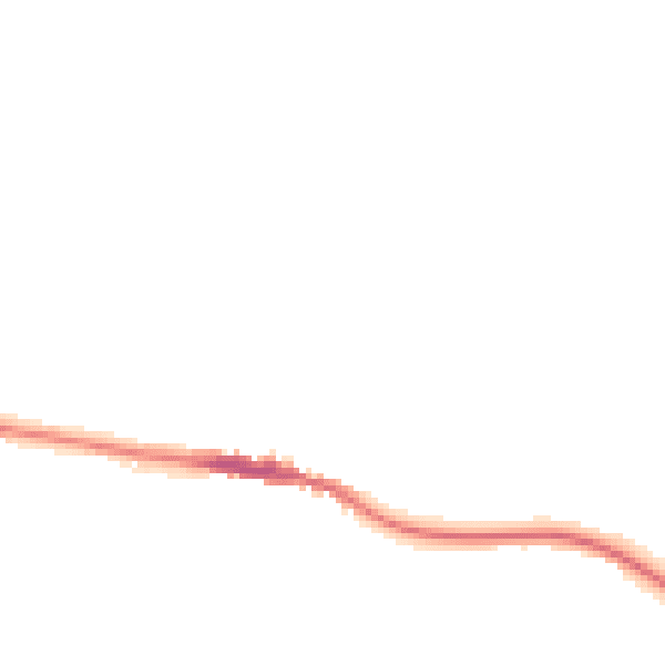 Night-time road noise heatmap for TN15 0AR