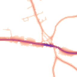 Daytime road noise heatmap for TN15 0BE