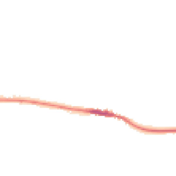 Night-time road noise heatmap for TN15 0BQ