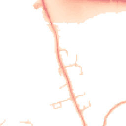 Daytime road noise heatmap for TN15 0BX
