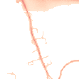 Daytime road noise heatmap for TN15 0DA