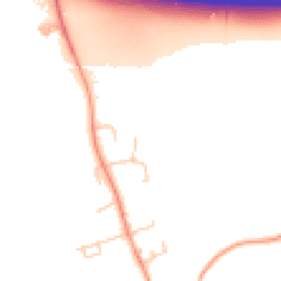 Daytime road noise heatmap for TN15 0DD