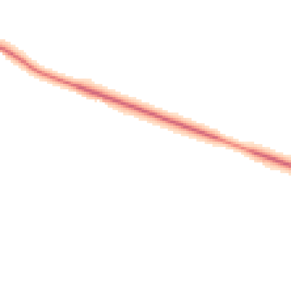 Night-time road noise heatmap for TN15 0EJ