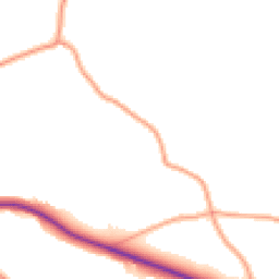 Daytime road noise heatmap for TN15 0EN