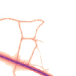 Daytime road noise heatmap for TN15 0EX