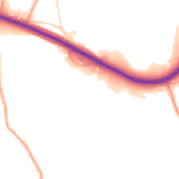Daytime road noise heatmap for TN15 0HB
