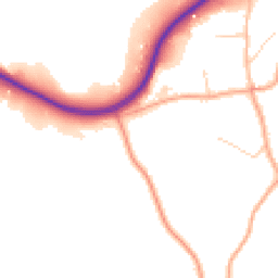 Daytime road noise heatmap for TN15 0HD