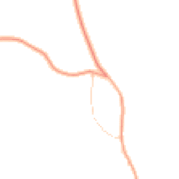 Daytime road noise heatmap for TN15 0JG