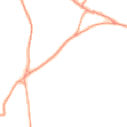 Daytime road noise heatmap for TN15 0LX