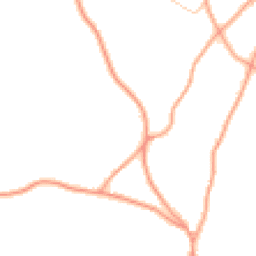 Daytime road noise heatmap for TN15 0PE