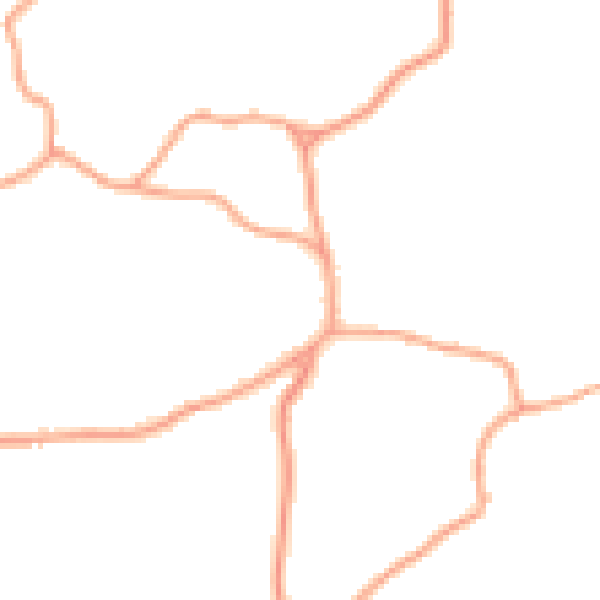 Daytime road noise heatmap for TN15 0QT