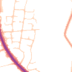 Daytime road noise heatmap for TN15 6HL
