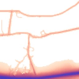 Daytime road noise heatmap for TN15 6LY
