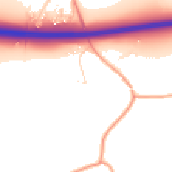 Daytime road noise heatmap for TN15 6PQ