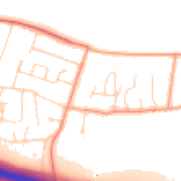 Daytime road noise heatmap for TN15 6QF