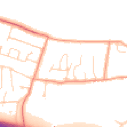 Daytime road noise heatmap for TN15 6QG