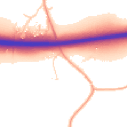 Daytime road noise heatmap for TN15 6QQ